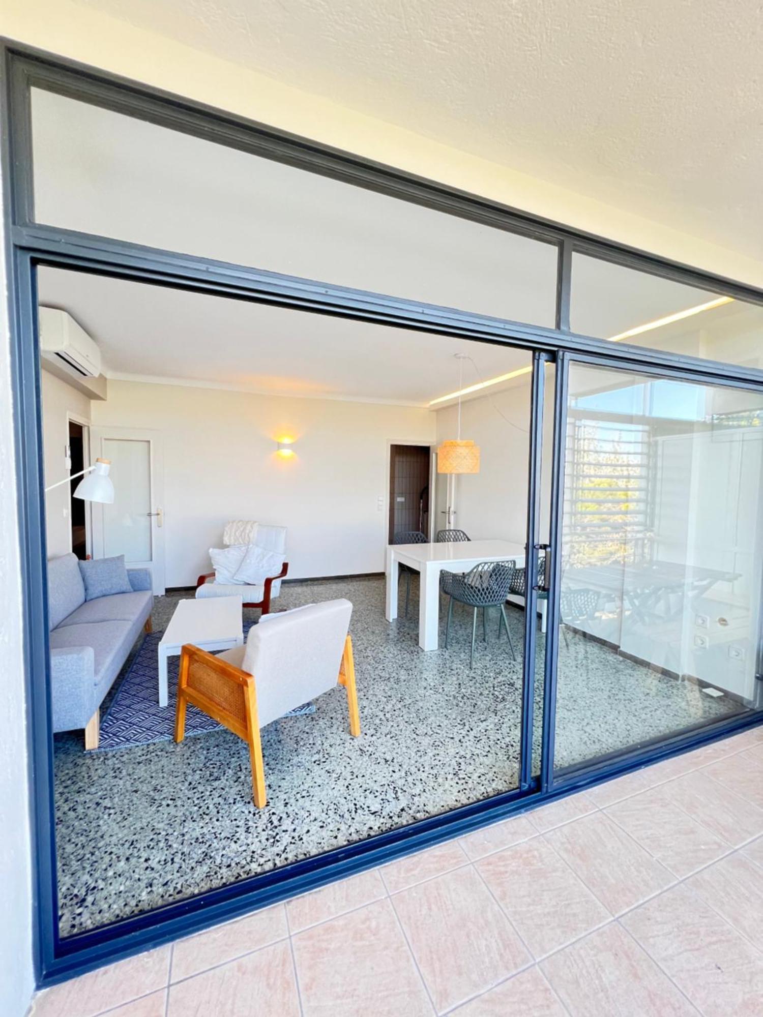 3 Room Apartment, 500M To Beach, Swimming Pool, Nice Terrace Roses Bagian luar foto